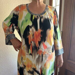 Calvin Klein Women's Size 2X Day Cocktail Dress